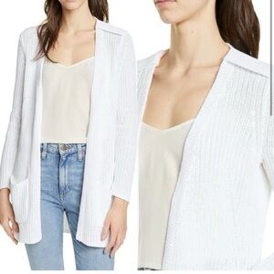 Brochu Walker Nisse White Cardigan Size M